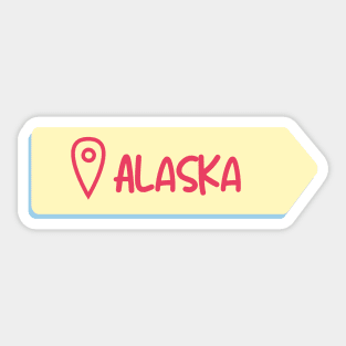 ALASKA Sticker